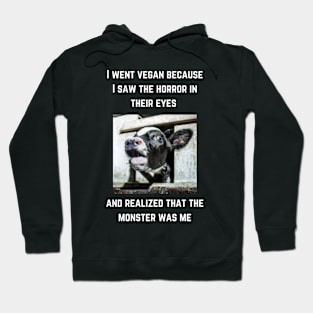 vegan power be kind to animals Hoodie